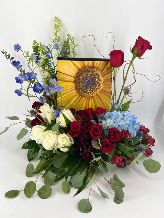 Framed in Flowers